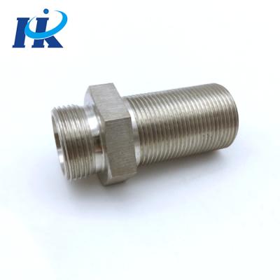 China Factory Price One Piece Hydraulic Connecting Carbon Steel Parker Hydraulic Hose Fitting for sale