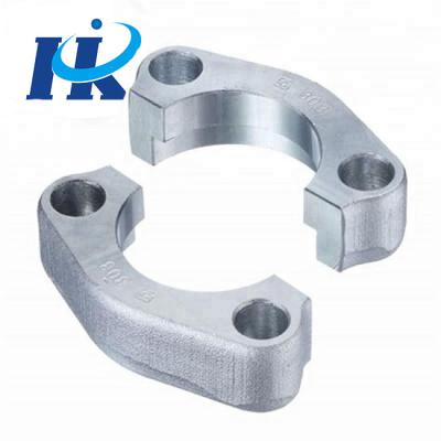 China Competitive Price High Quality Flange High Pressure Flange Parts Hydraulic Nipple Clamps SAE Slot Clamp Clamps 3000PSI for sale