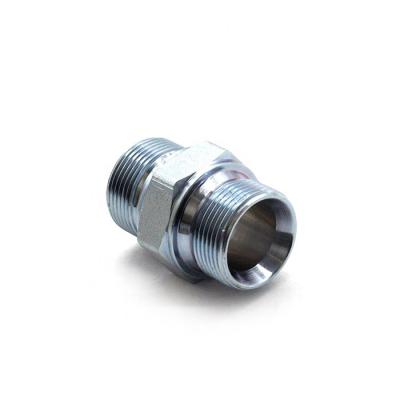 China China Supplier Good Quality Stainless Steel Hydraulic Hose Parts Hose Hydraulic Fitting Heavy Duty Connector Adapter Automotive Industry Use for sale