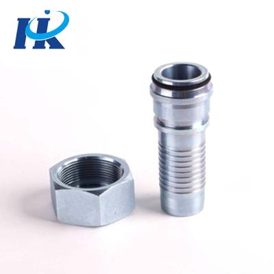 China Straight Male Heavy Duty 20511 Carbon Steel Hose Fittings 20411 Hydraulic Hose Set for sale