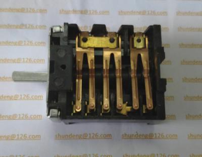 China Ceramic switch NM-16-5-05 Rotary switches   OVEN SWITCH  Switch gear Three gears switch for sale