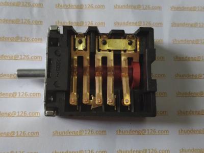 China Ceramic switch  Home appliance switch NM-2353 Rotary switches   OVEN SWITCH  Switch gear Three gears switch for sale