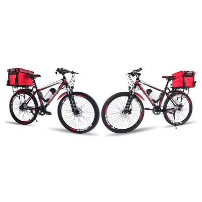 China Electric Aluminum Alloy Long Range Fast Food Takeaway Delivery Electric Bike Cargo Bike for sale