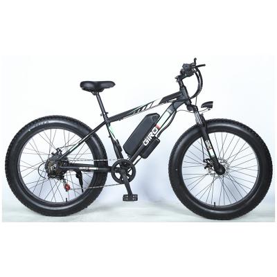 China 2021 New High Power Aluminum Alloy Motor Fat Tire Electric Bicycle For Men for sale