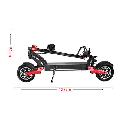 China Newest 2 Wheel 52V 3200W Unisex Foldable Electric Scooter With 10inch Off Road Electric Scooter for sale