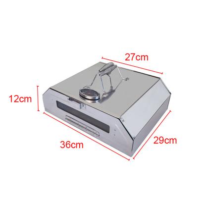 China Adjustable Height Outdoor Camping Stainless Steel Pizza Oven Garden Pellet Pizza Wood Customized Oven for sale