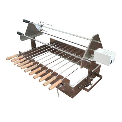 China Adjustable Height Spits Spinning BBQ Spit Roast For Sale Brazilian Barbecue Machine for sale