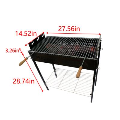 China Height Adjustable Cookware Set Portable Commercial Party Grill Barbecue Machine Outdoor Grilling for sale