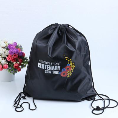 China Cartoon PP Drawstring Pouch Drawstring Backpack Suction Eco-Friendly Non Woven String Bag for sale