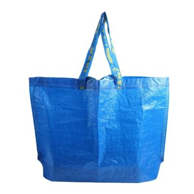 China Customized Cheap High Quality PP Woven Shopping Bags Recyclable Bags Tote Bags Laminated PP for sale