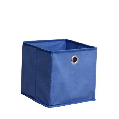 China Freshness Preservation Wholesale Foldable Home Storage Box PP Nonwoven Cardboard Storage Container For Custom Logo à venda