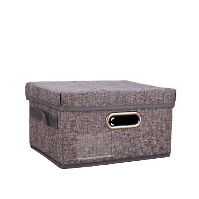 China Sustainable Non Woven Reusable Custom PP Box Clothing Packaging Boxes Tissue Storage Boxes Tissue Storage Bins zu verkaufen