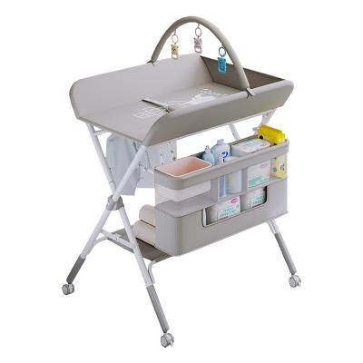 China Mobile+adjustable+foldable Waystarbaby Baby Products Nursing Table Baby Diaper Changing Station Table For Mother and Baby Room Care Table for sale