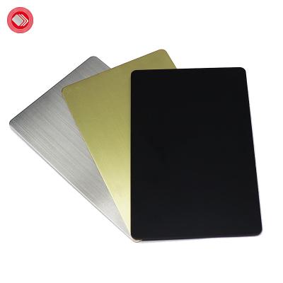 China Customized Zhongyuanda RFID 215 Metal NFC Card 213 Metal Chip Access Control Card Custom Business Important Member NFC Card for sale