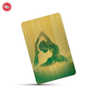 China 13.56 MHz f08 waterproof / waterproof rfid card access control card printed bamboo hotel key card for sale