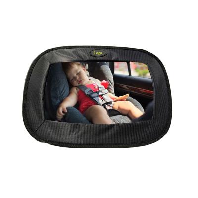 China Baby Rear View Mirror Canvas Cover Back Seat Mirror, Baby Car Mirror, Front and Rear View Baby Car Mirror for sale