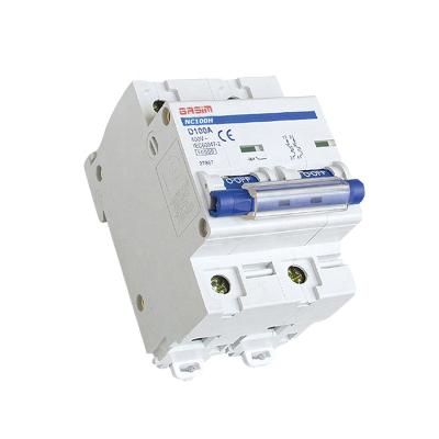 中国 Miniature circuit breaker 4P NC100H MCB MCCB 10000 of NC100H 販売のため