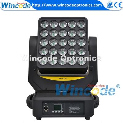 China Each LED With Different DMX Controls Pixel Mapping With Artnet Control LED Matrix Beam Moving Head Light Person Controlled for sale