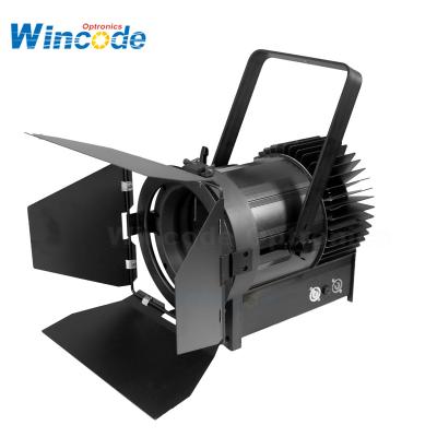 China Linear DMX Dimming Flicker Free 100W LED Fresnel Spotlight For TV Studio WOP-STFRESNEL100 for sale