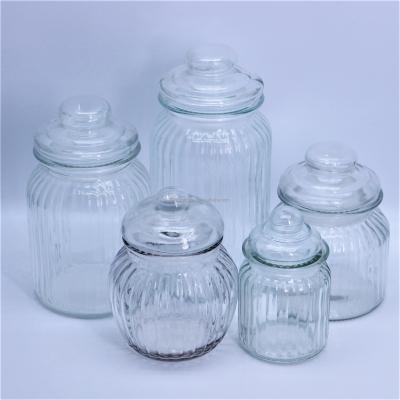 China Gift & Simple Glass Seeds Container Food Craft Jar Container YZ-PJ650# for sale