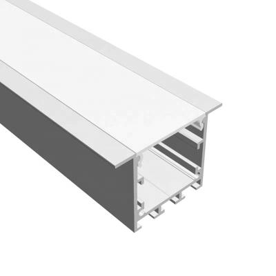 China Heat dissipation / extend LED source long service life recessed led channel with PC diffuser alloy 6063 for up and down led aluminum profile for sale