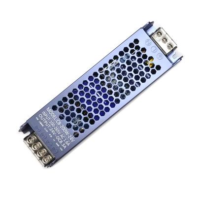 China OEM AC100-265V 60W 100W 200W DC 24V AC220-240V LED Strip Led Driver Switching Power Supply For Flexible Led Strip Light for sale