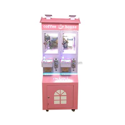 China Attractive appearance mega claw machine mini for 2 players, mini claw machine toy for kids for sale