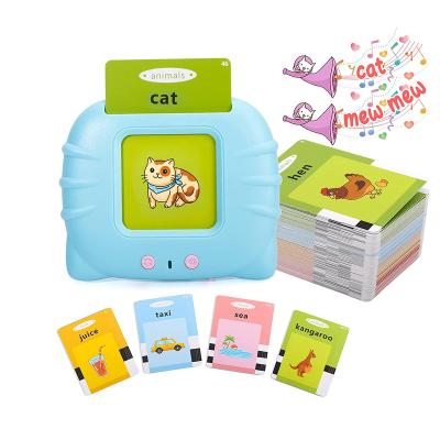 China Toddlers Toys Eco-friendly Material Educational Reading Machine With 224 Words Early Leaning Words Preschool Educational Toys for sale