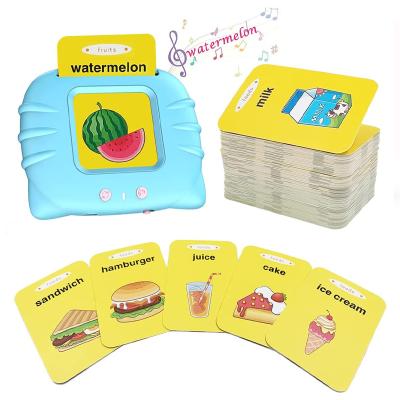 China Sight Eco-friendly Material Words Memory Arcade Game Learning Early Education Kids Machine Toys Flash Cards Custom Printing for sale