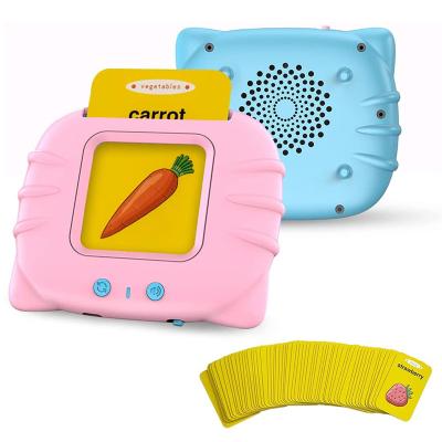 China Eco-Friendly Material See and Spell Sight Words Electronic Flash Cards Machine Learning Preschool Educational Toys for sale