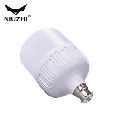 China Office NIUZHI Led Bulb 5w 10w 15w 20w 30w 40w 50w 60w 80w Led Bulb Aluminum Plastic E27 Led Bulb for sale