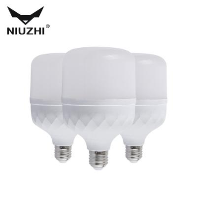 China Office Simple Design Home Office Supermarket White 6500k 5w 10w 15w 20w 30w Aluminum Plastic E27 Led Bulb for sale