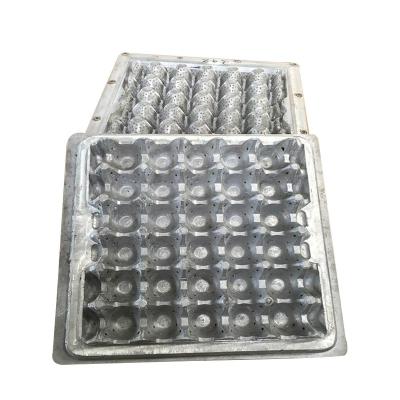 China For making pulp products such as manual egg tray Europe paper pulp egg tray making molding forming machine with egg tray thermoforming mold for sale