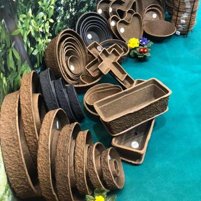 China For Pulp Molding Machine Produce Pulp Products Recyclable HK Fiber Waste Paper Seedling Tray, Garden Pot Mold for sale