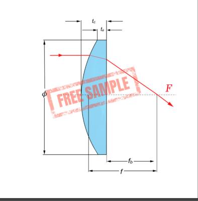 China Optical free sample, large catalog of off-the-shelf for fast delivery PLANO CONVEX LENS /Factory offer for sale