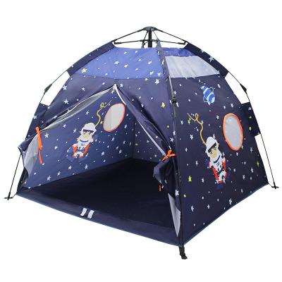 China Easy Install Pop Up Kids Play Tent Indoor Astronaut Space Children Playhouse Picnic Dome Game House Outdoor Camping Tents for sale