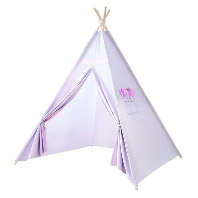 China Soft Portable Toy New Customizable Toy Tents Indoor Cotton Teepee Tent Kids Play Tent For Child for sale