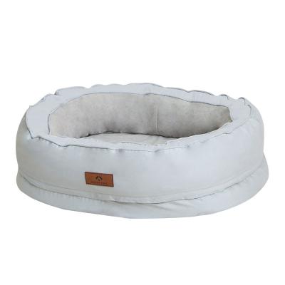 China Cat Nest Pet Beds Round Soft Washable Dog Cushion Cushion Indoor Luxury Breathable Dog Bed Sofa for sale