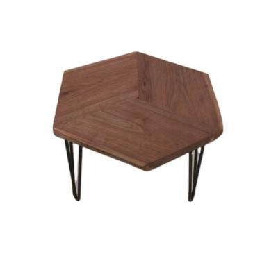 China (Other)largest high quality side table adjustable in size 600*600*450mm modern design dining black walnut coffee table end table size 600*600*450mm from China for sale