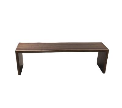 China 12% Below Water Content China Largest Supplier North American Black Walnut Purple Heart Solid Wood Bench For Home Use Custom Sizes Bench for sale