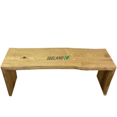 China (Size) Modern Design Adjustable Edge Slab High Quality Solid Wood Living Bench for sale