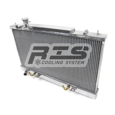 China Auto Cooling 2Row Car Racing Aluminum Alloy Radiator Speed ​​Up Heat Dissipation Enlarge For MAZDA 6 M6 2003-2008 370*758*40mm 2Row for sale