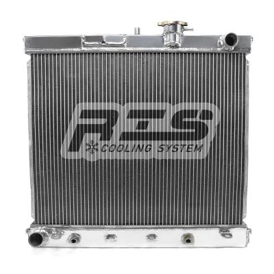 China Aluminum Alloy Radiator Speed ​​Up Heat Dissipation For Hummer H1 H2 H3 Radiators 490*578*32mm 1Row for sale