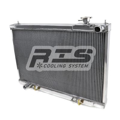 China Aluminum alloy radiator speed up heat dissipation for Infiniti FX35 G35 2003-2008year 2Row 450*738*40mm 2Row for sale