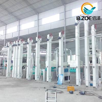 China White rice processing new 50t automatic rice mill automatic rice mill machine price in nepal price for sale