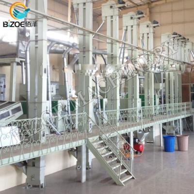 China White rice processing rice mill machine automatic paddy husker rice mill machine price 30tpd for sale