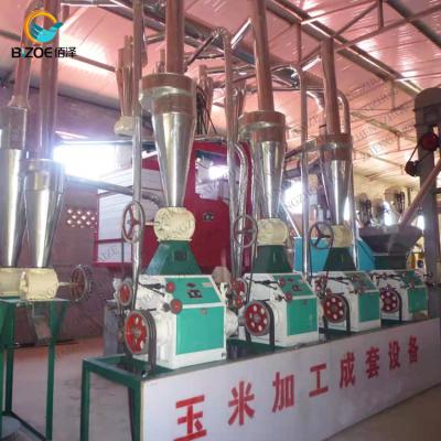 China Food Flour Mill Grinding Machine 10 Tons Corn Flour Mill Machine Maize Maize Nigeria Machine for sale