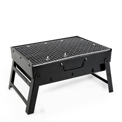 China Easily Assembled BBQ Tool Easily Assembled Portable Outdoor Charcoal Folding Folding BBQ Grill Camping Grill for sale