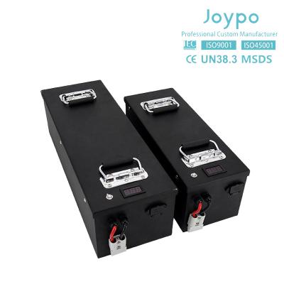 China 4000 Cycles 48 Volt Lithium Ion Golf Cart Battery Pack 150Ah For Electric Club Car for sale