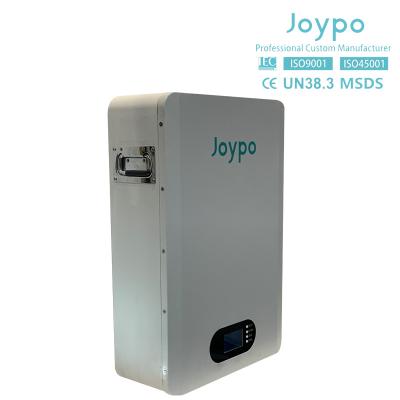 China Joypo 51.2V 100Ah 200Ah Household Backup Battery Solar Battery Storage Units For Solar Panels for sale